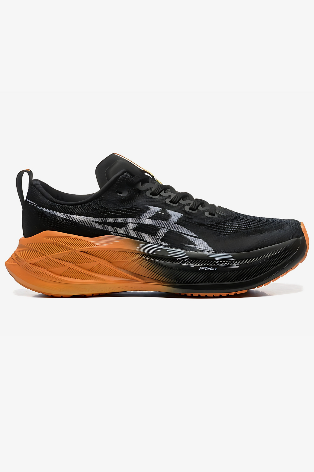 S Asics Superblast 2 - Unissex - Preto/Laranja