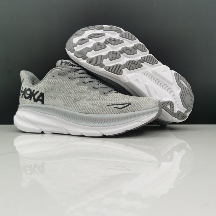 HOKA Clifton 9 Preto e Bronze – imagem 3 de 6