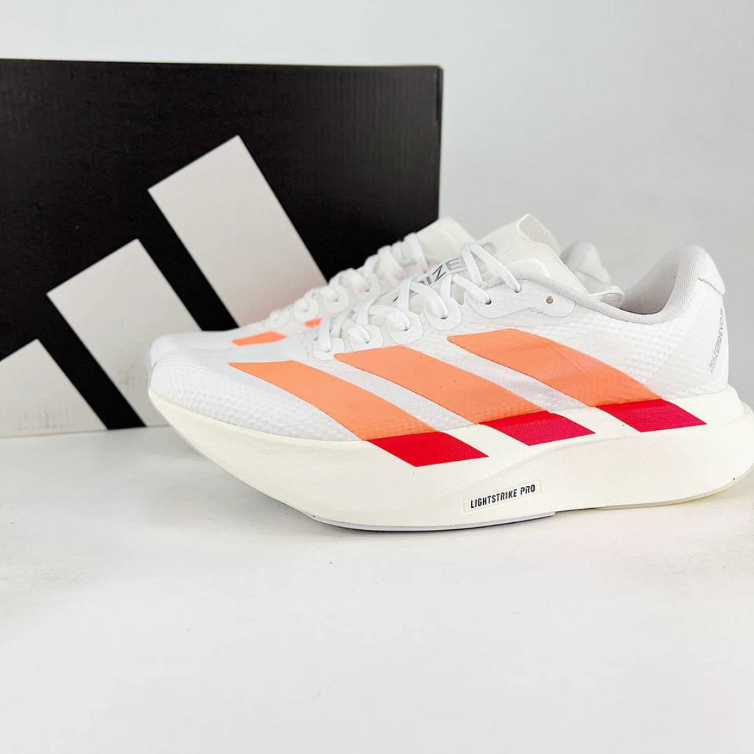 Adidas Adizero EVO SL -  Branco/Laranja
