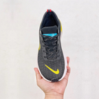 Nike Invincible Run 3 - Preto/Azul Báltico/Amarelo