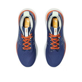 Asics Gel - Nimbus™ 25 Azul Marinho com Laranja e Branco