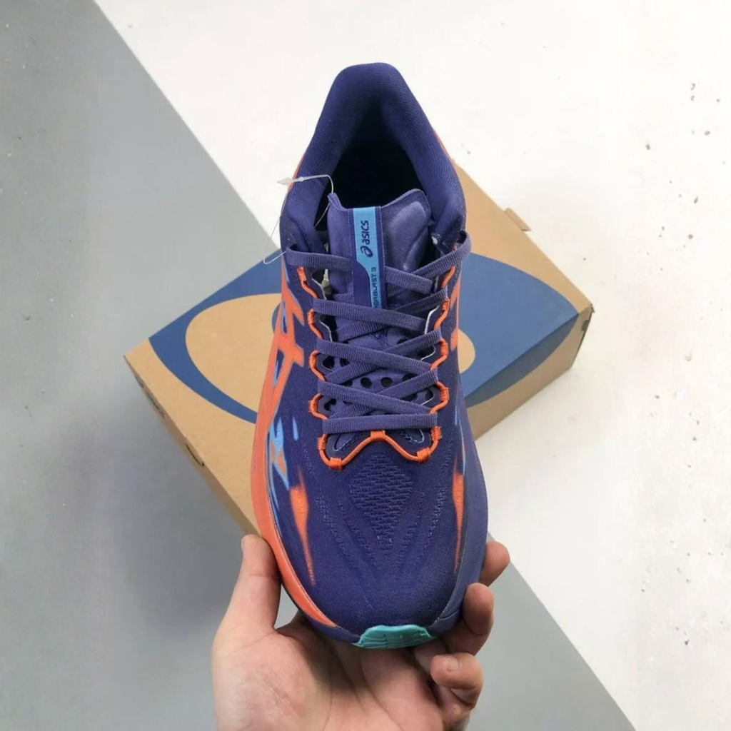 Asics Superblast 3 - Unissex - Azul/Laranja
