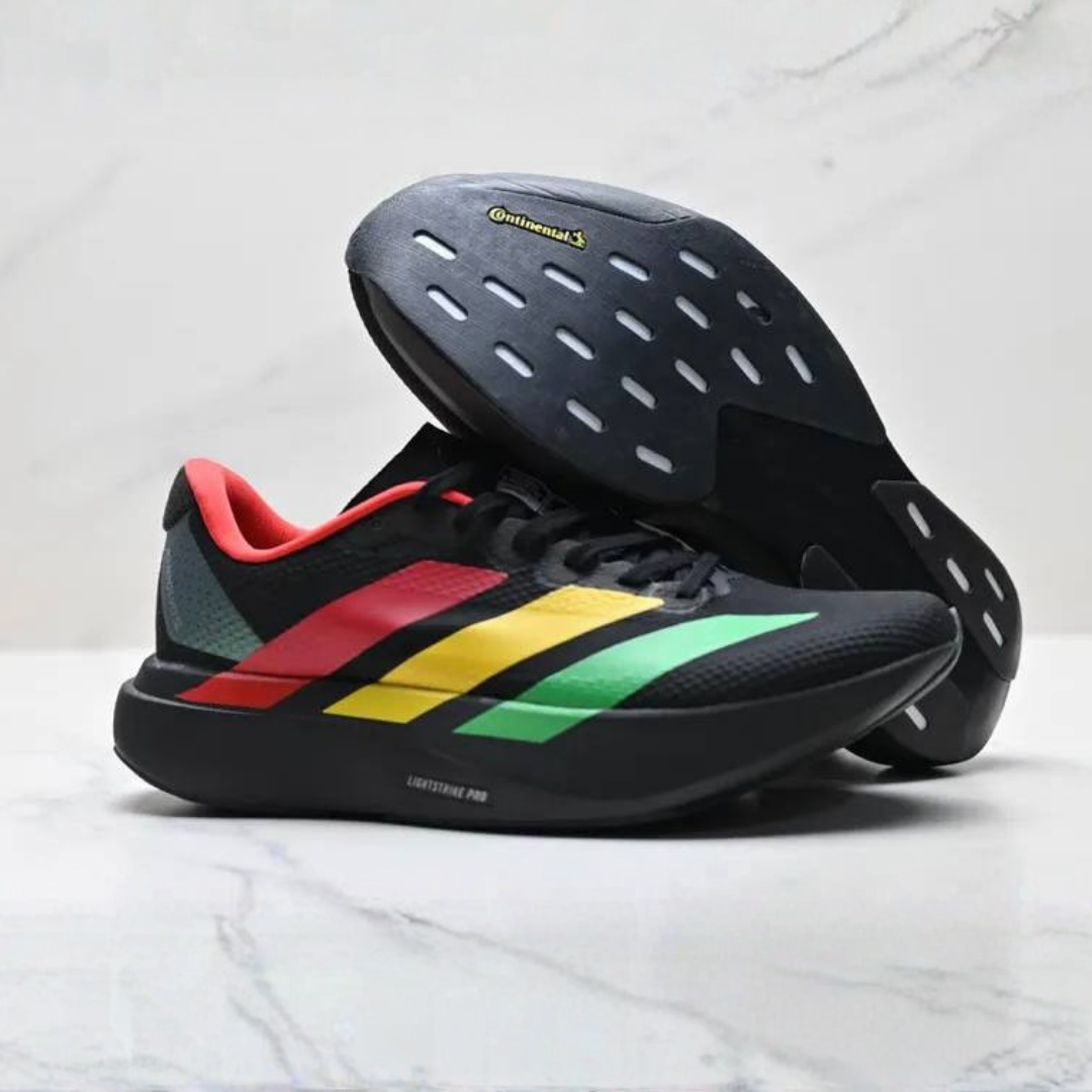 Adidas Adizero EVO SL Jamaica 26 - Core Black Vivid Green