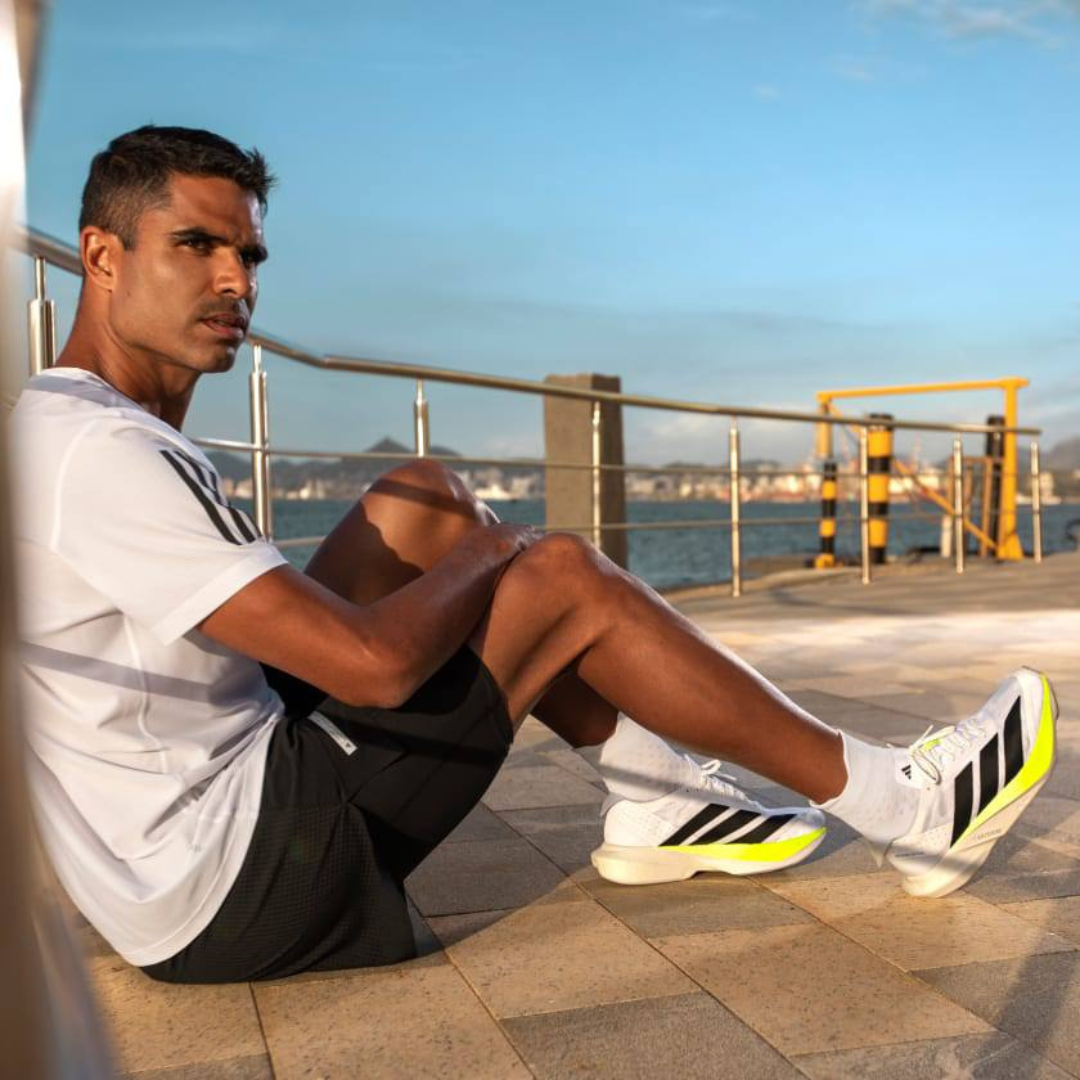 Adidas Adizero Drive RC - Cloud White/Core Black/Lucid Lemon