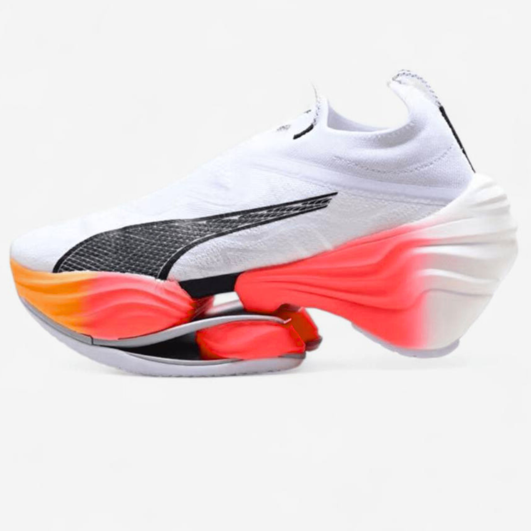 Puma Fast-RB Nitro Elite - Branco/Rosa/Laranja
