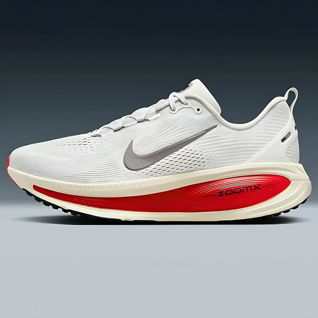 Nike Vomero 18 - Branco/Vermelho