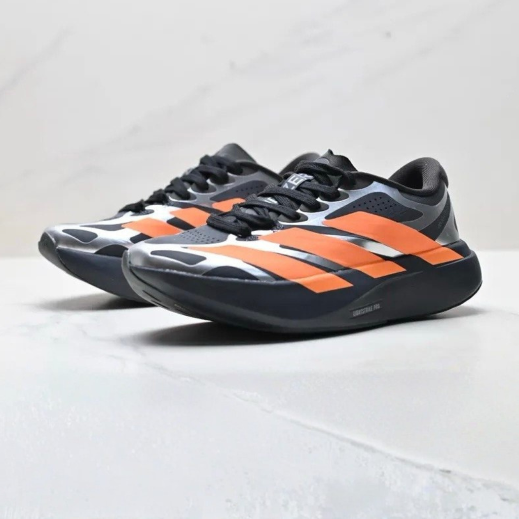 Adidas Adizero EVO SL EXO - Carbon/Lucid Orange/Silver Metallic