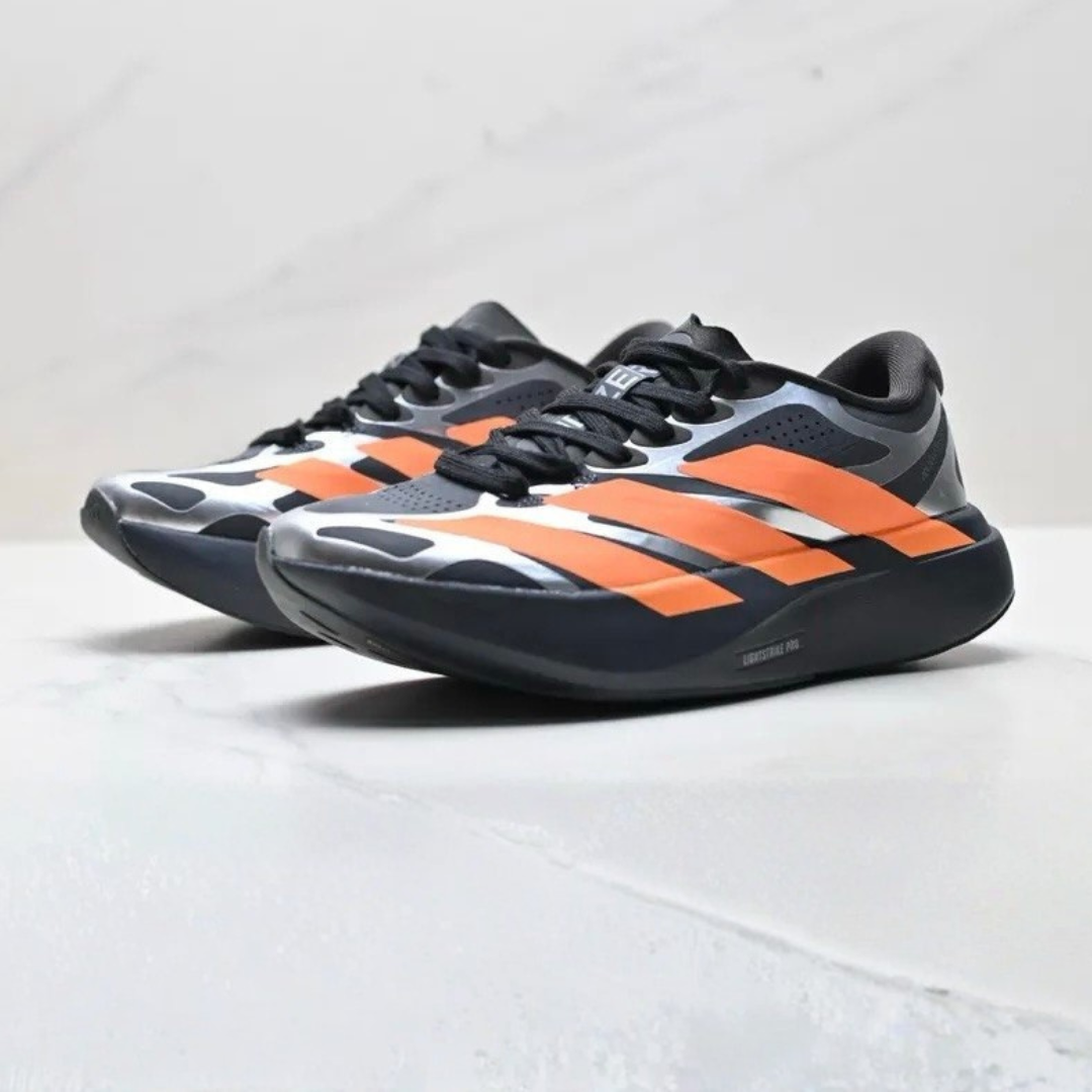 Adidas Adizero EVO SL EXO - Carbon/Lucid Orange/Silver Metallic