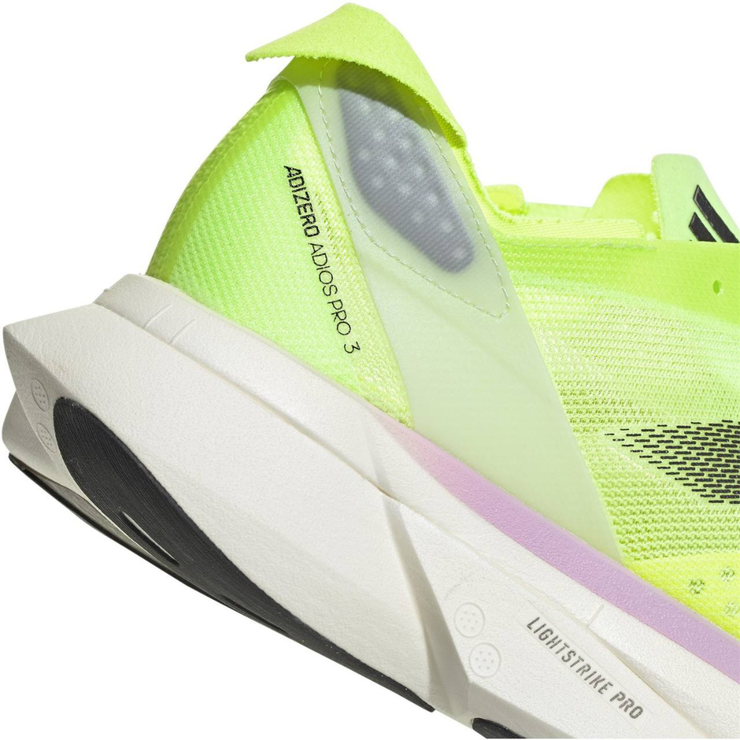 Adidas Adizero Adios Pro 3 - Verde Neon/Preto/Lilás