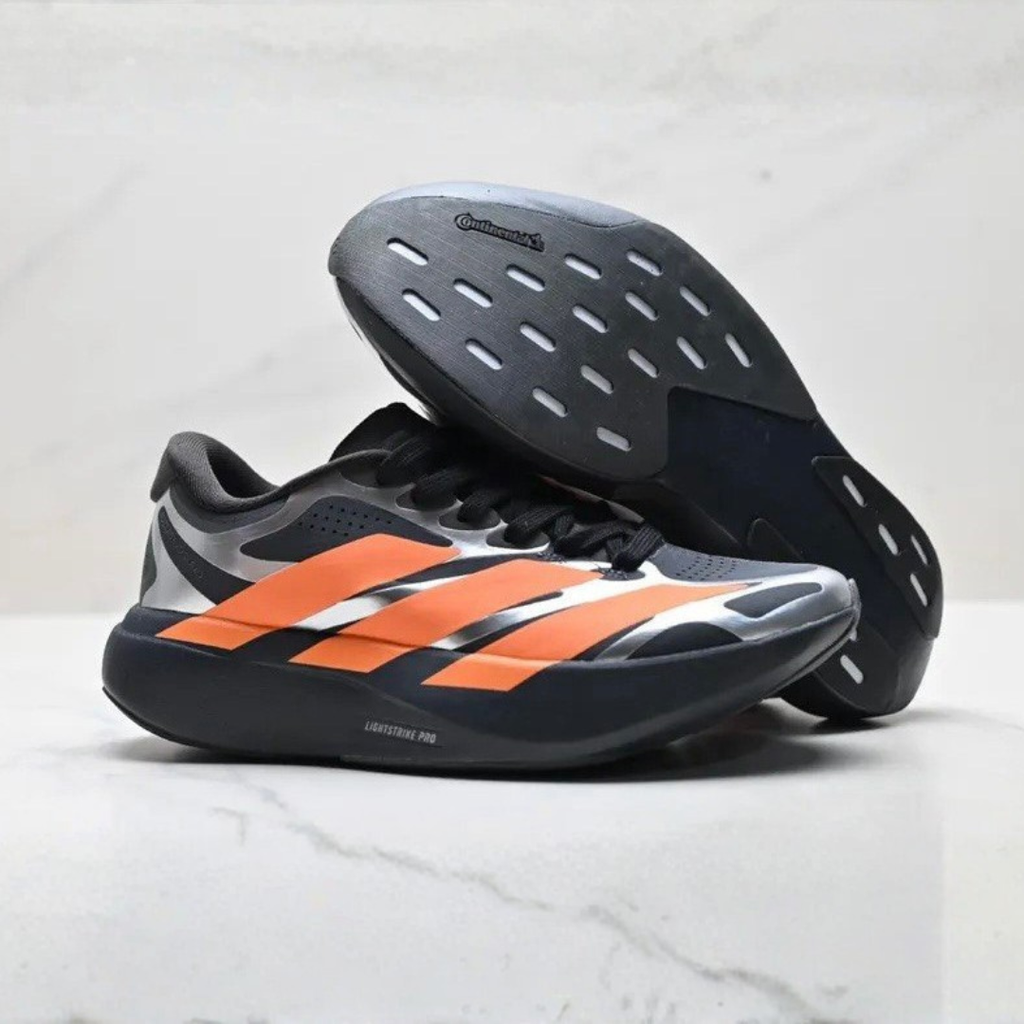 Adidas Adizero EVO SL EXO - Carbon/Lucid Orange/Silver Metallic