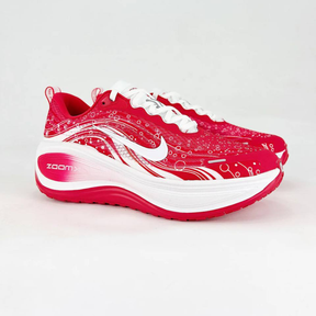 Nike Vomero Plus - Vermelho Carmim/Branco