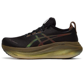 Asics Gel - Nimbus 27 Platinum - Preto/Dourado