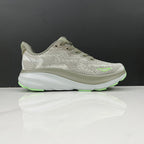HOKA Clifton 9 Cinza e Verde – imagem 2 de 5