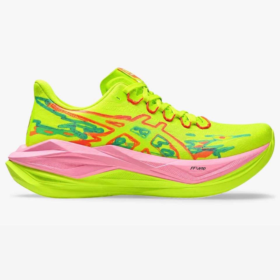 Asics Superblast 3 - Unissex - Verde/Laranja