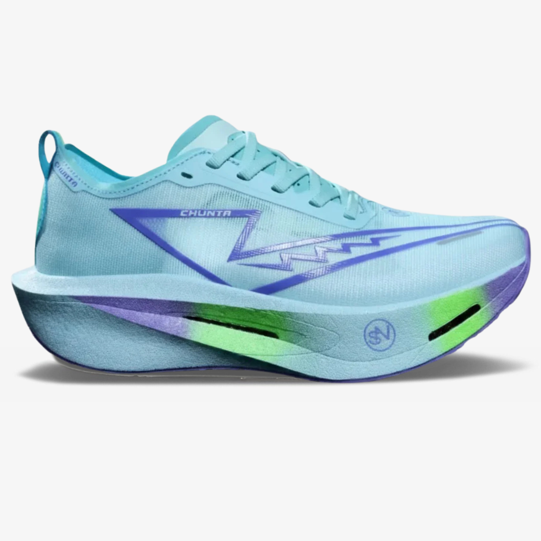 Tênis CHUNTA Carbon Marathon - Azul/Roxo