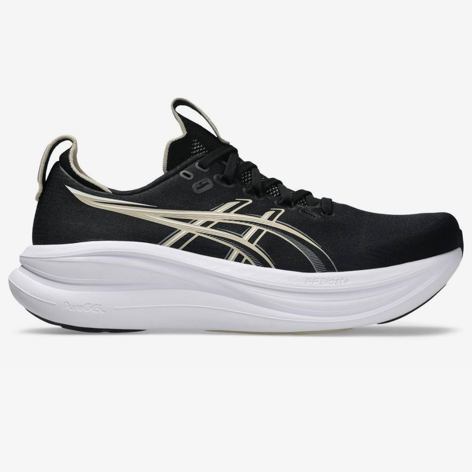 Asics Gel - Nimbus 28 - Preto/Bege