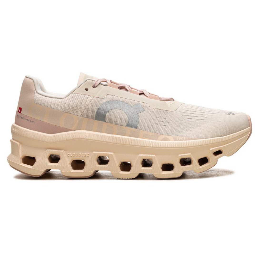 On Running Cloudmonster WMNS "Moon/Fawn"