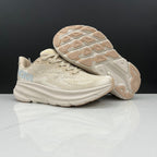 HOKA Clifton 9 Azul Claro e Laranja – imagem 3 de 6