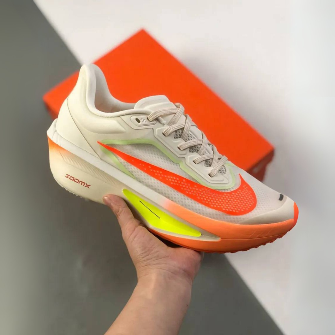 Nike Zoom Fly 6 - Bege/Laranja – ForTimer