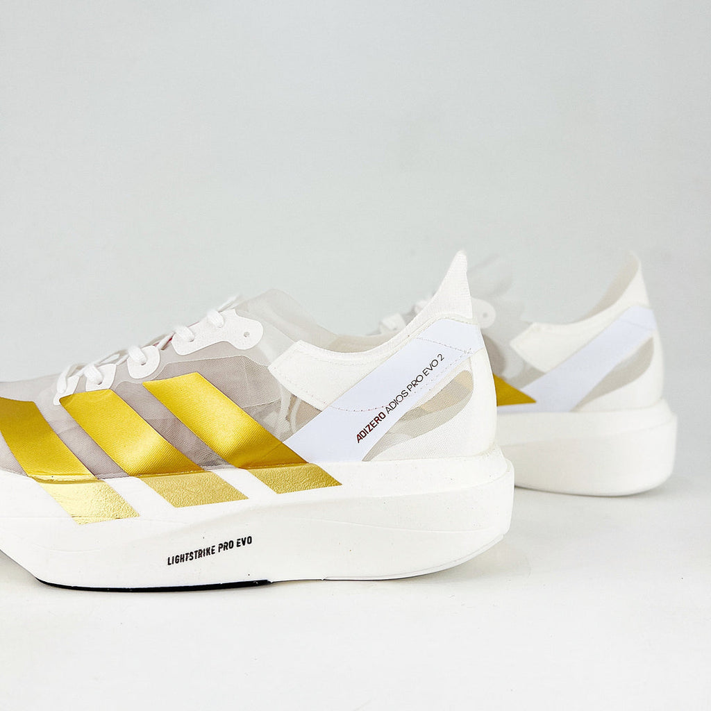 Adidas Adizero Adios Pro Evo 2 - Branco/Dourado - imagem 4