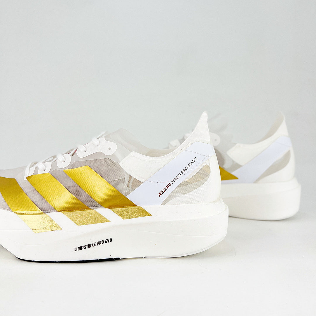 Adidas Adizero Adios Pro Evo 2 - Branco/Dourado - imagem 4