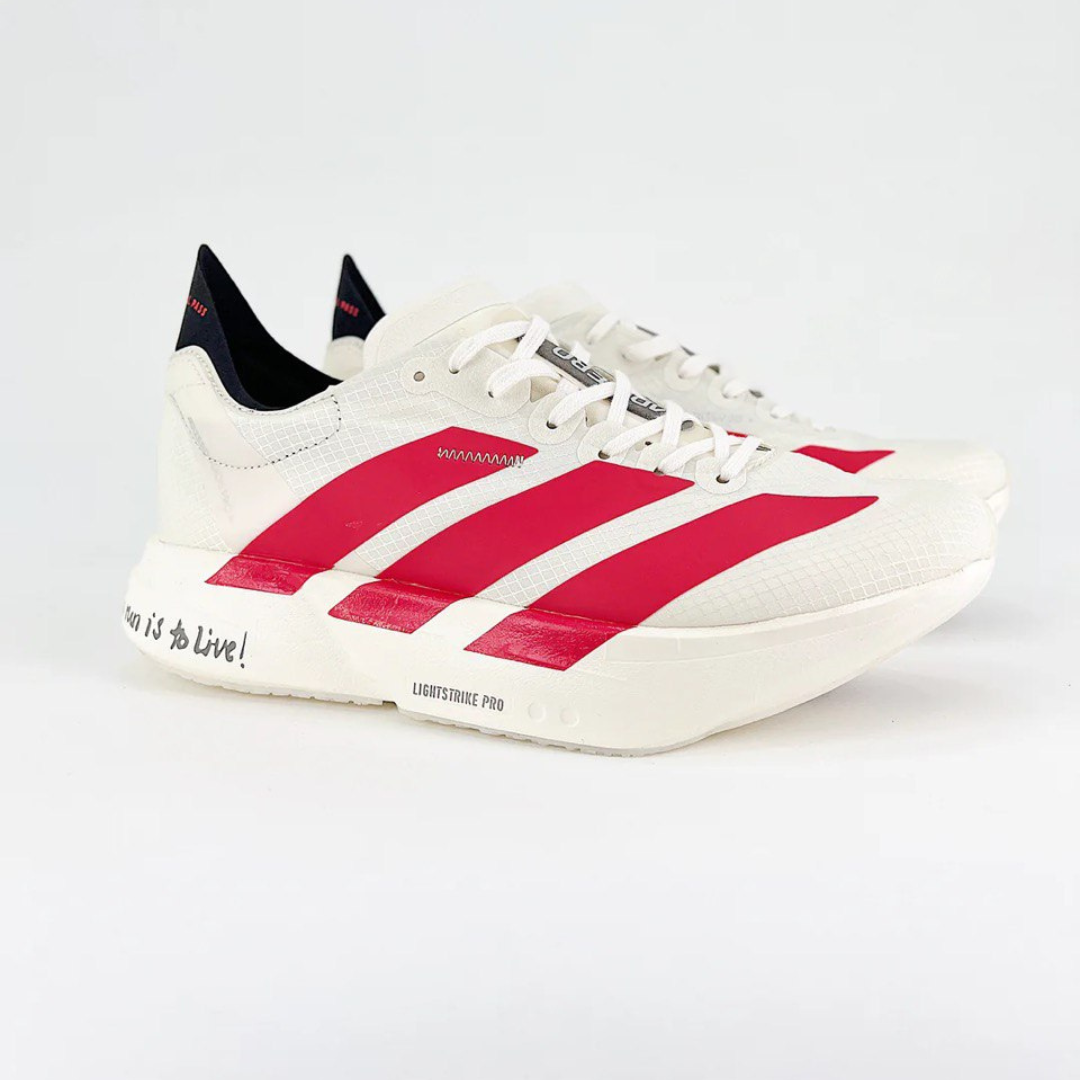 Adidas Adizero Adios Pro 4 'To run is to Live!' – ForTimer Adidas Adizero Adios Pro 4 'To run is to Live!' – ForTimer