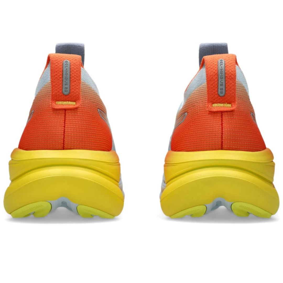 Asics Gel - Nimbus 28 - Cinza/Laranja