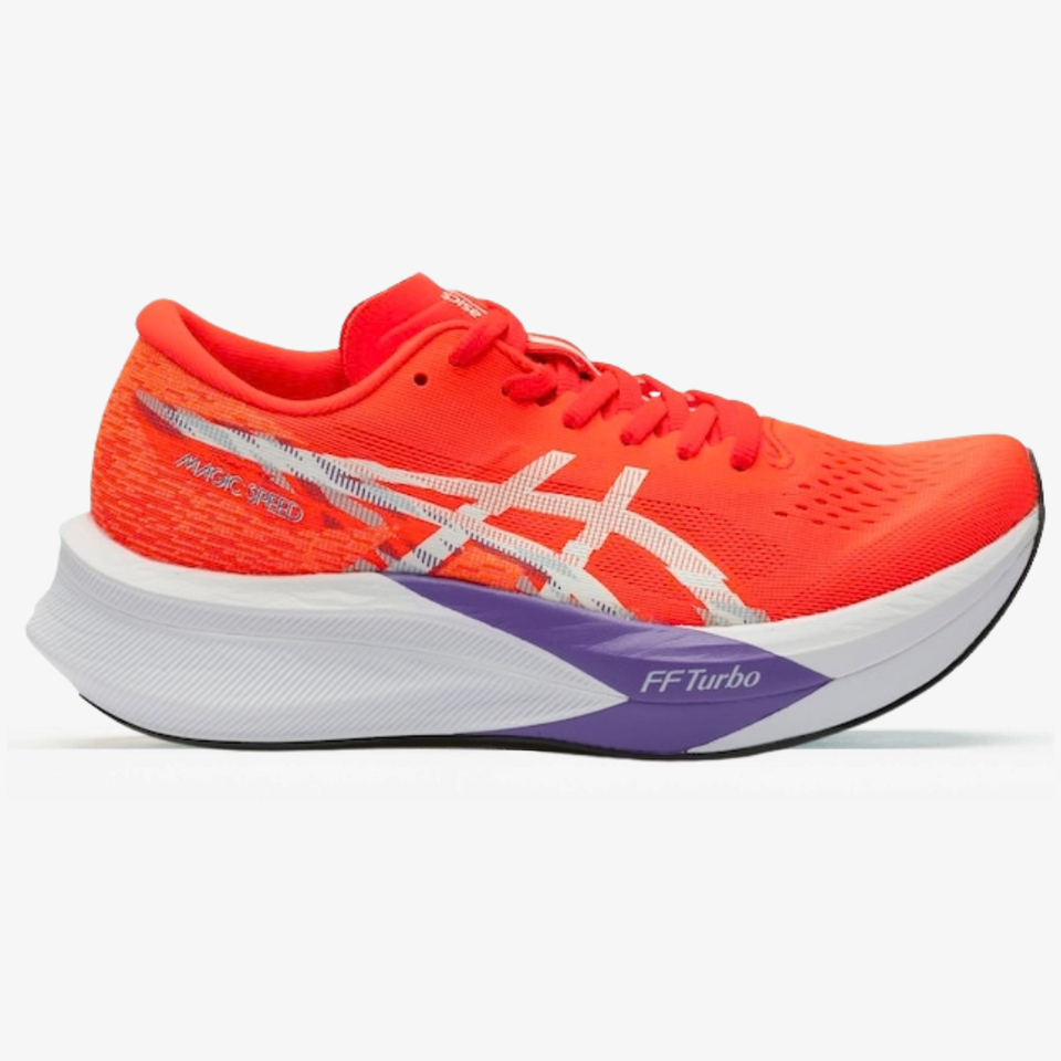 Asics Magic Speed 4 Coral / Branco