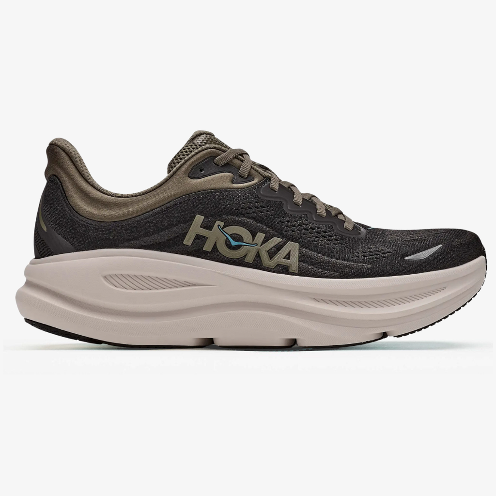 Hoka Bondi 9 - Preto / Cinza Pedra