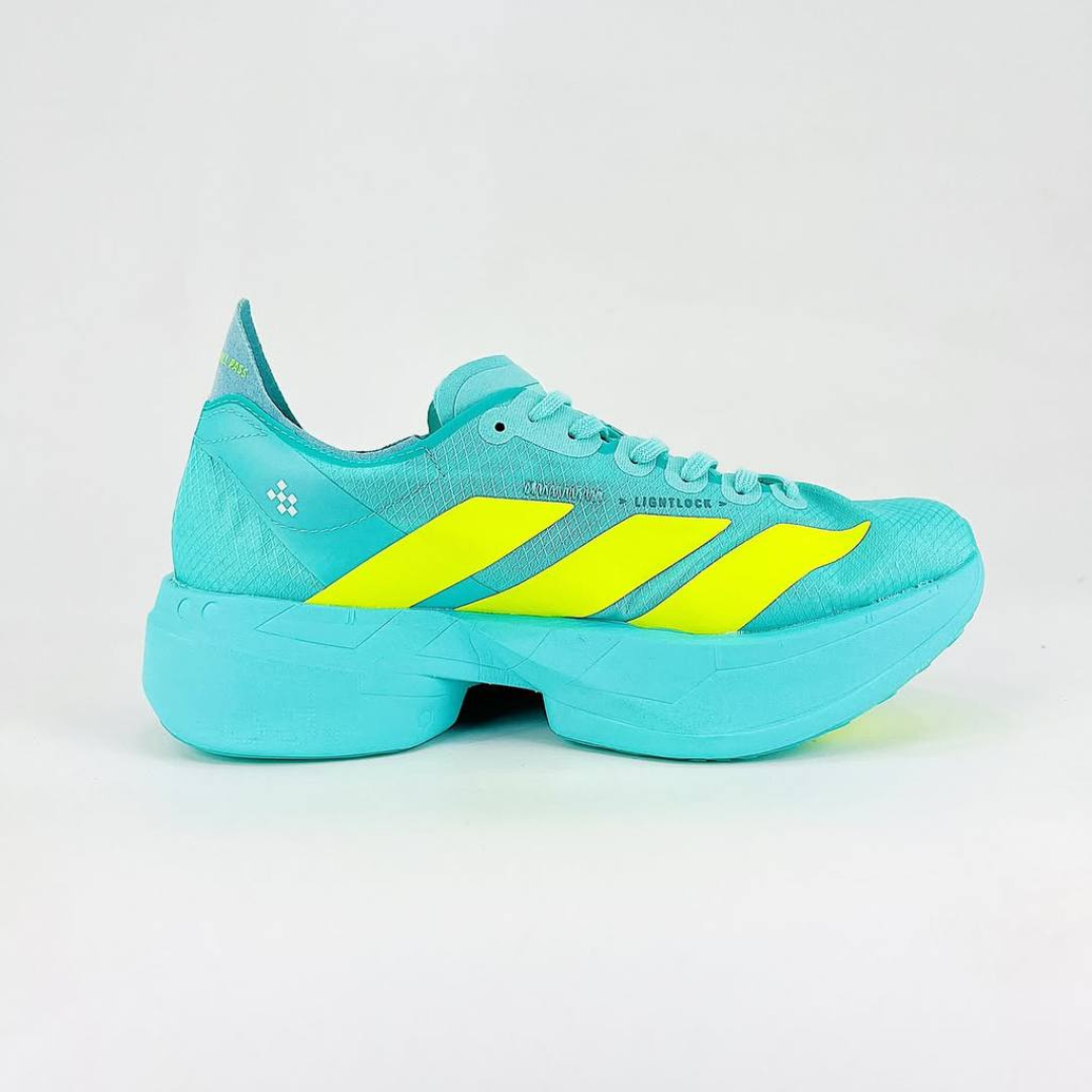 Adidas Adizero Adios Pro 4 Flash Aqua  Lucid Lemon