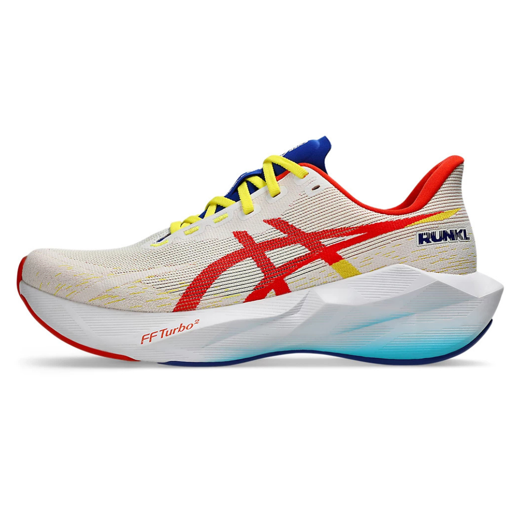 Asics Novablast 6 Unity in Motion - Vermelho/Azul
