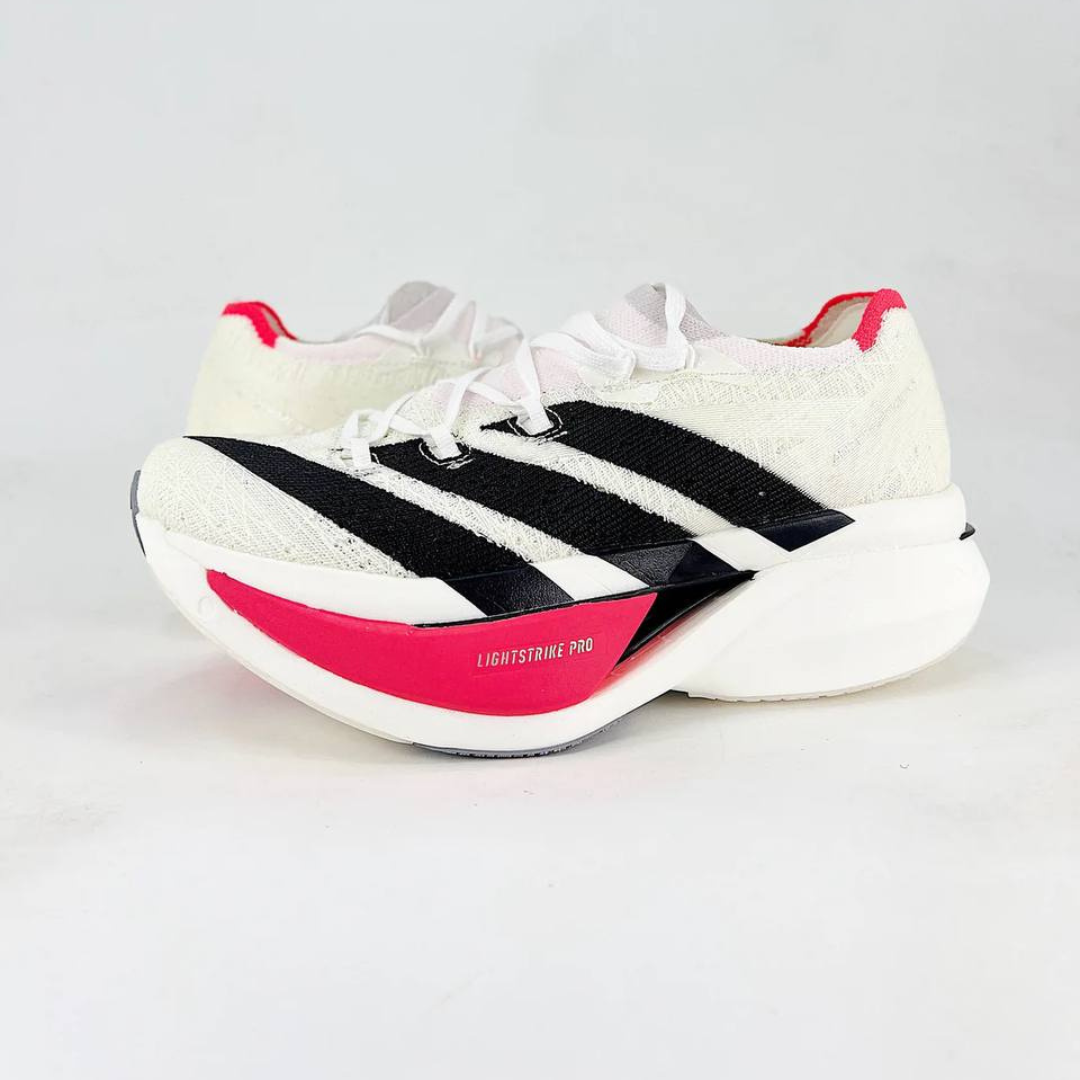 Adidas Adizero Prime X3 Strung - Branco/Vermelho – ForTimer