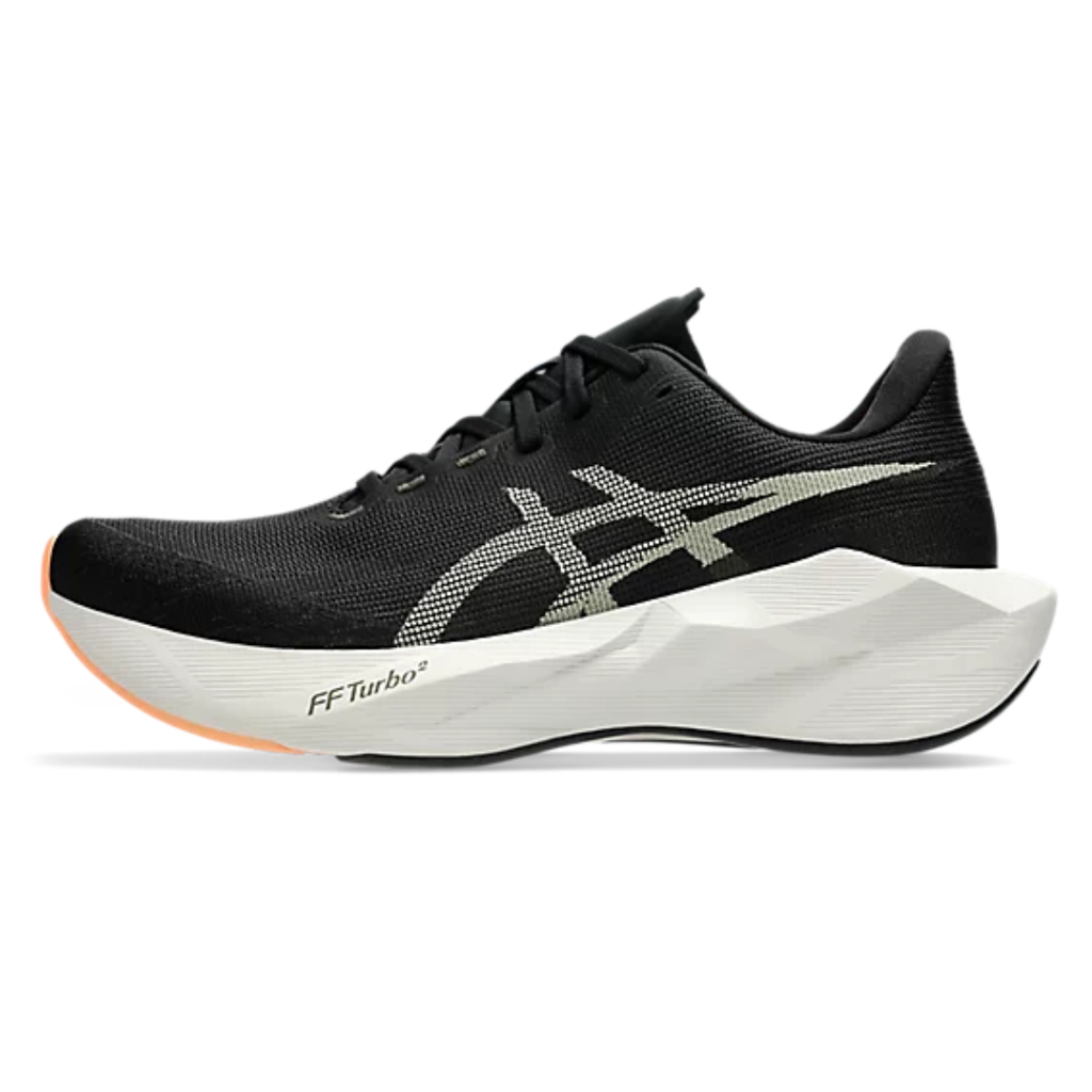 Asics Novablast 6 - Preto/Cáqui