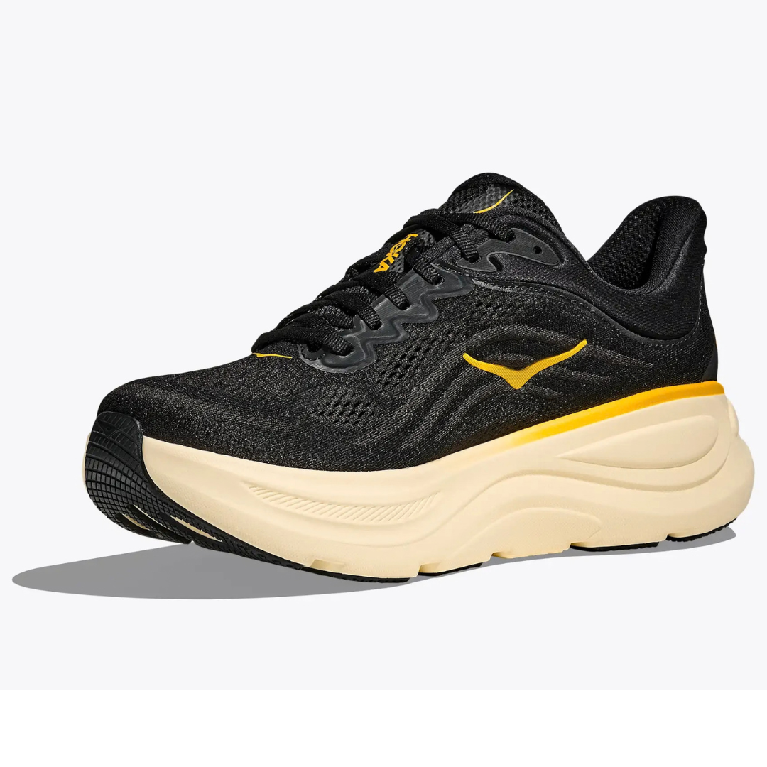 Hoka Bondi 9 - Preto/Amarelo