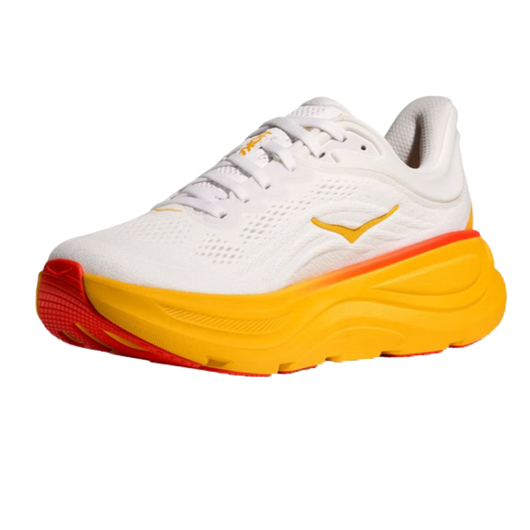 Hoka Bondi 9 - Branco / Laranja