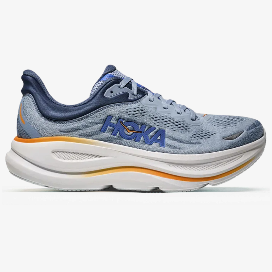 Hoka Bondi 9 – Azul/Laranja