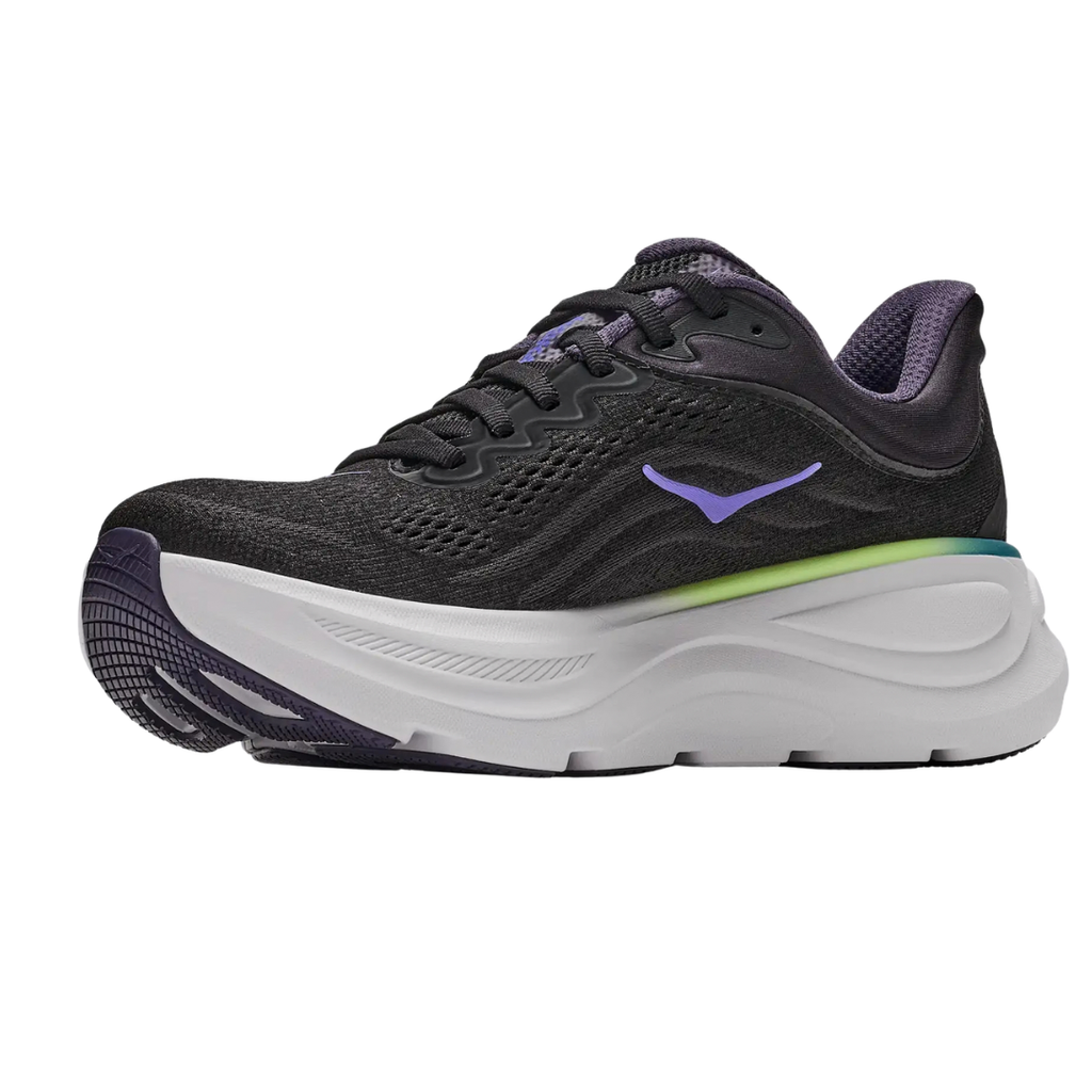 Hoka Bondi 9 - Preto/Pitaya Neon