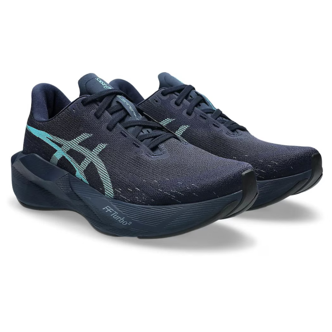 Asics Novablast 6 - Preto/Azul