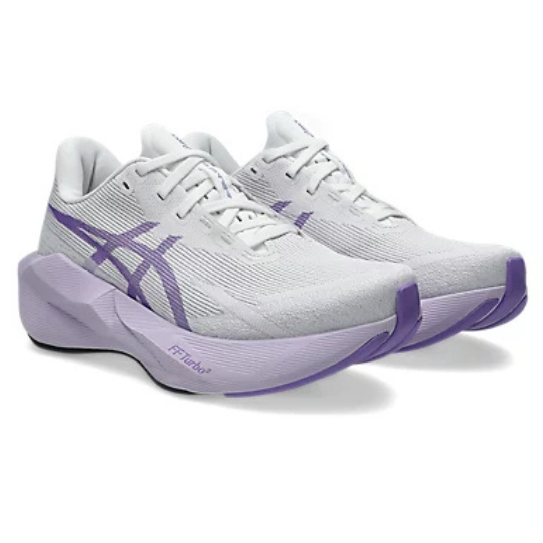 Asics Novablast  6 - Branco/Lilás