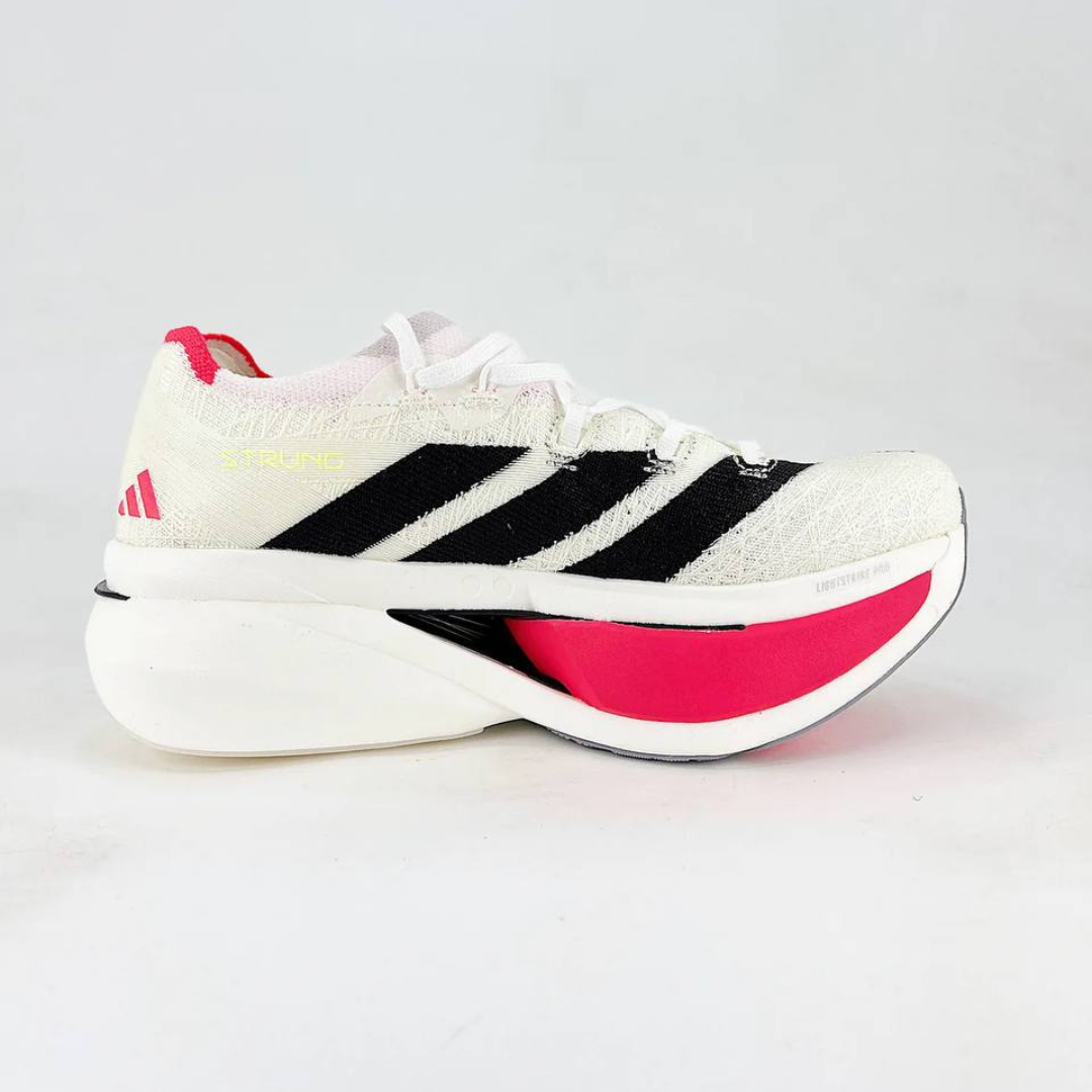 Adidas Adizero Prime X3 Strung - Branco/Vermelho – ForTimer