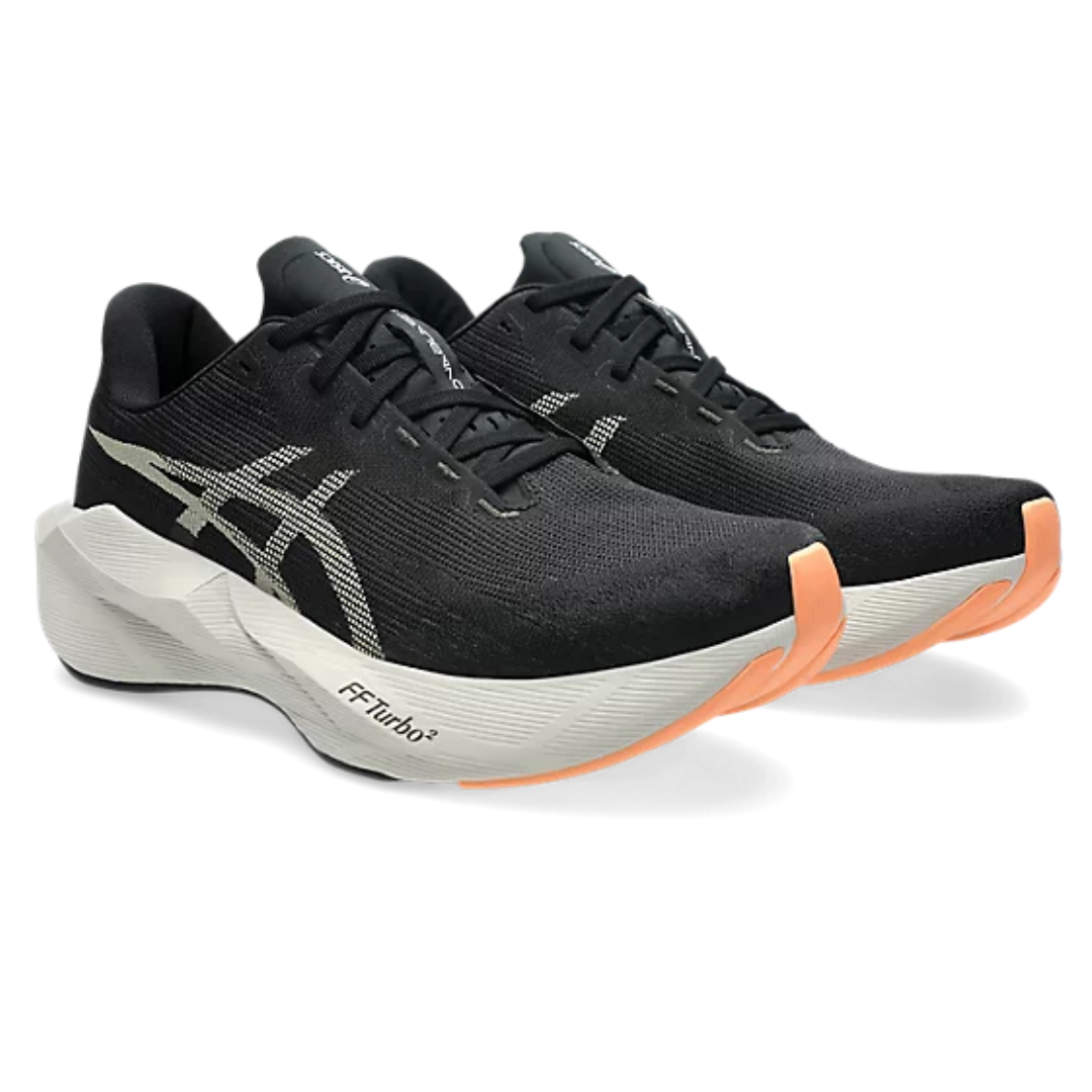 Asics Novablast 6 - Preto/Cáqui
