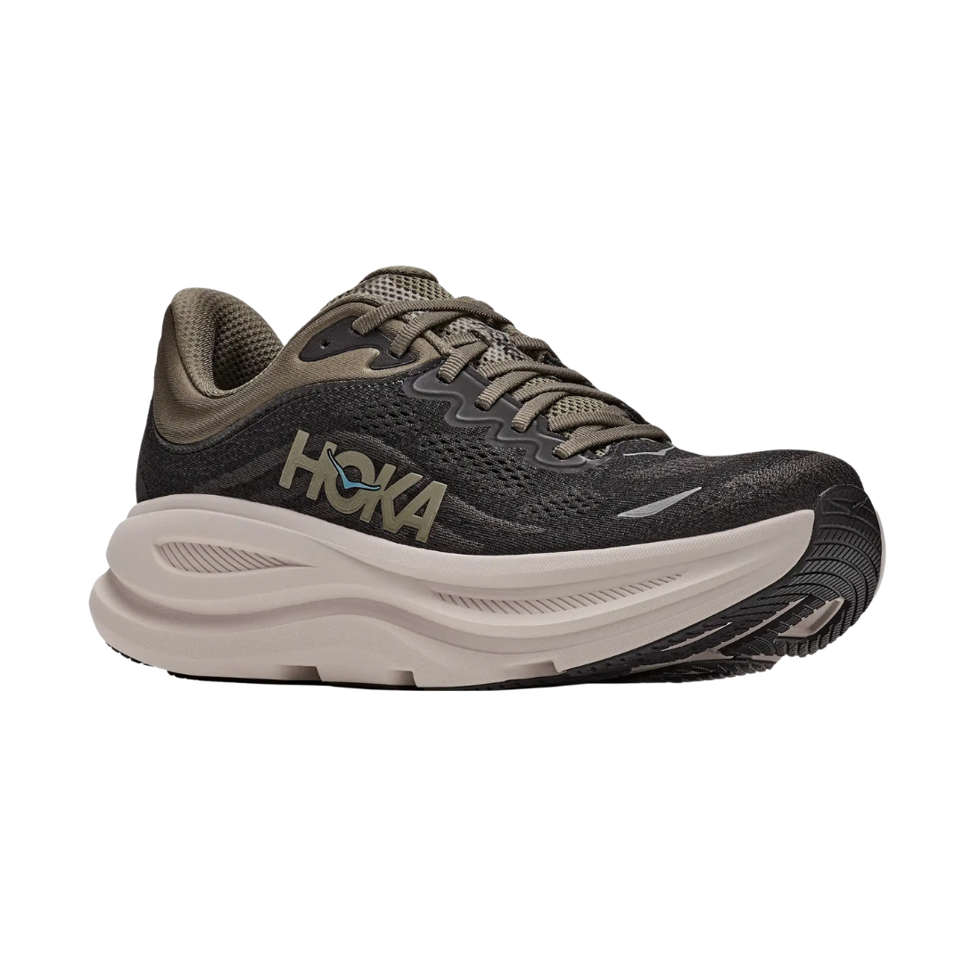 Hoka Bondi 9 - Preto / Cinza Pedra