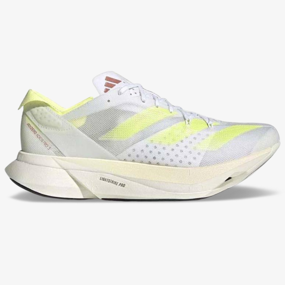 Adidas Adizero Adios Pro 3 - Branco/Verde Neon