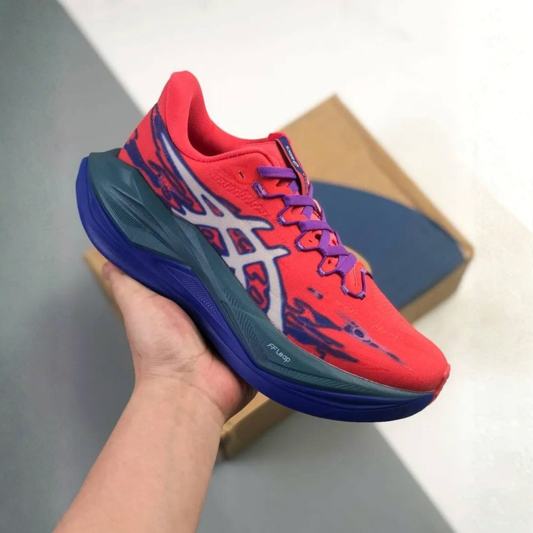 Asics Superblast 3 - Unissex - Vermelho/Azul