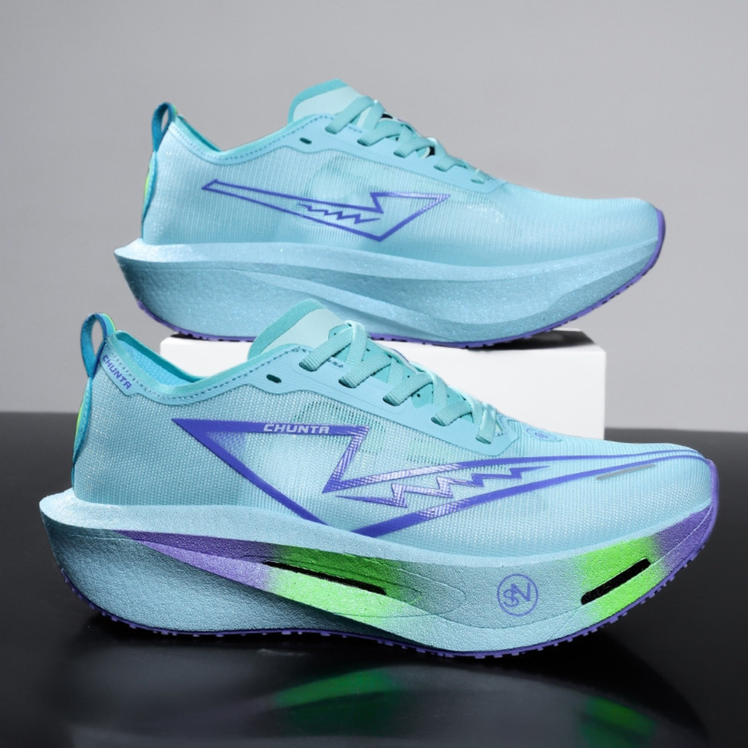 Tênis CHUNTA Carbon Marathon - Azul/Roxo