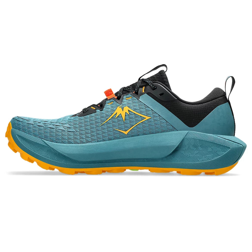 Asics Gel Trabuco 13 - Azul Atlântida/Laranja – ForTimer
