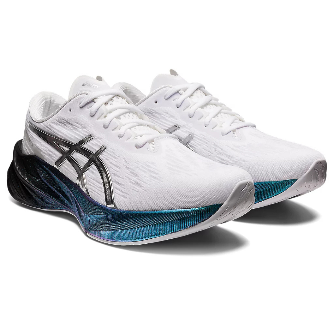 Asics Novablast 3 White Blue