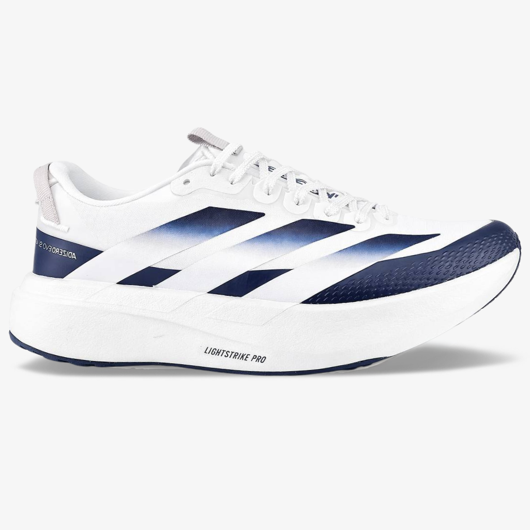 Adidas Adizero EVO SL ATR - Branco/Azul Marinho