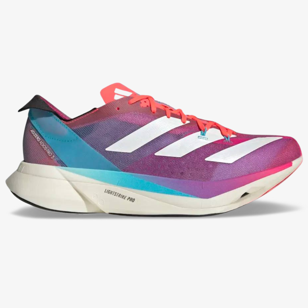 Adidas Adizero Adios Pro 3 - Signal Pink Cyan – ForTimer