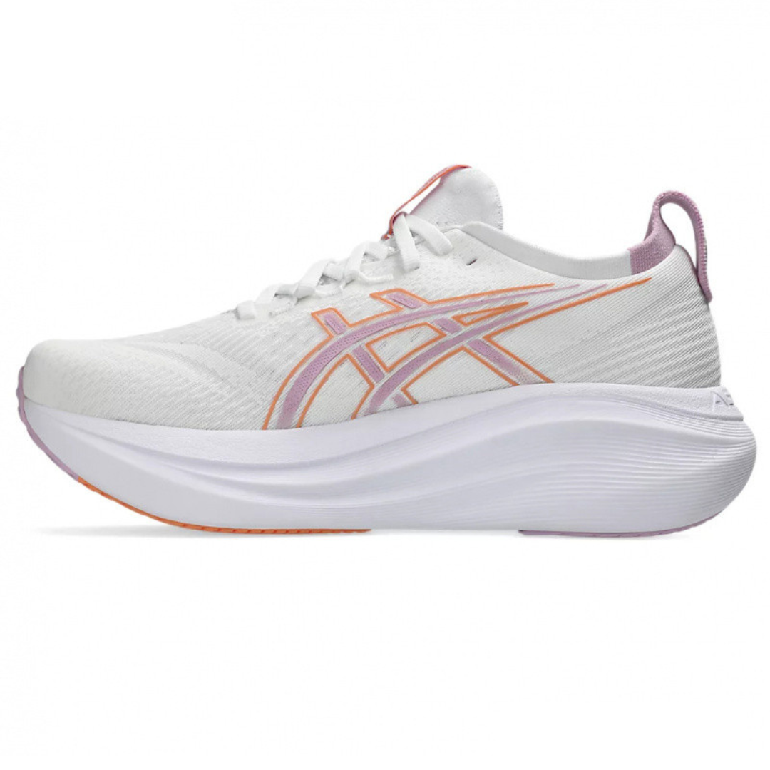 Asics Gel - Nimbus 27 - Branco/Lilás